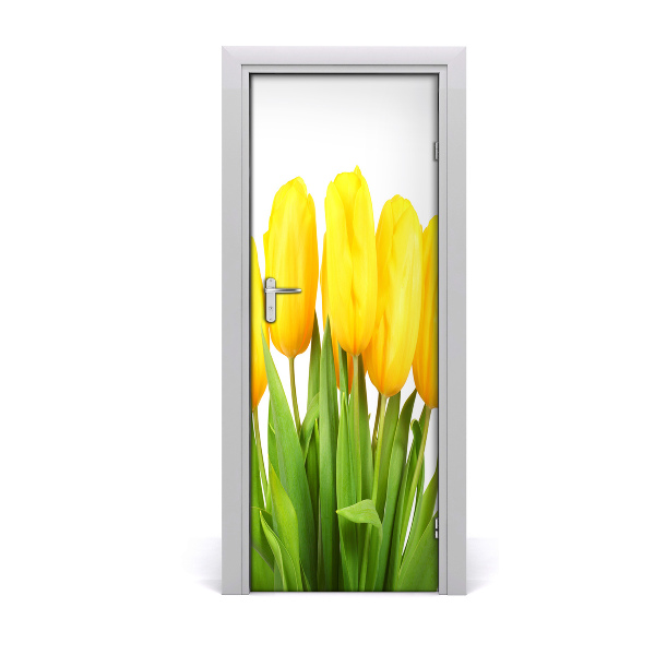Fototapeta samolepiace žlté tulipány