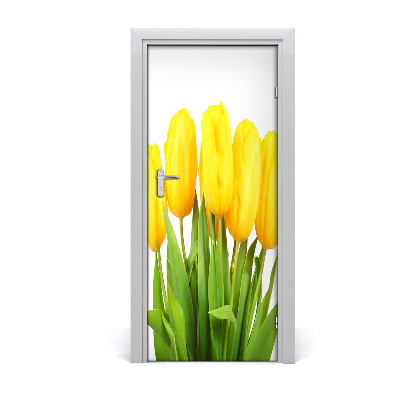 Fototapeta samolepiace žlté tulipány