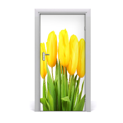 Fototapeta samolepiace žlté tulipány