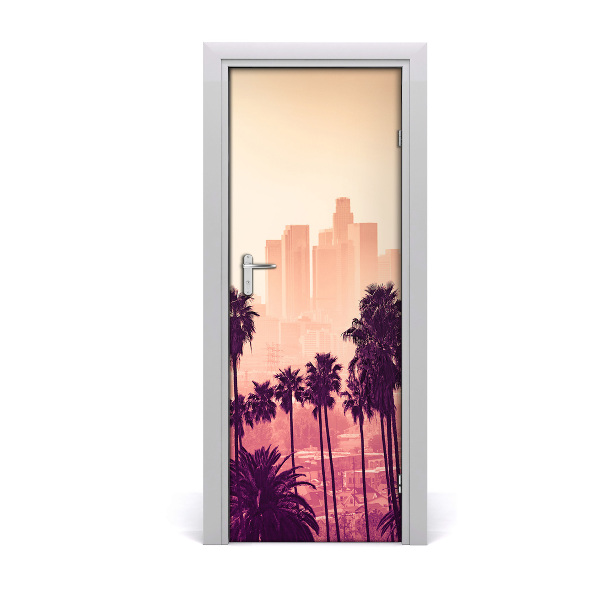 Fototapeta samolepiace dvere Los Angeles mesto