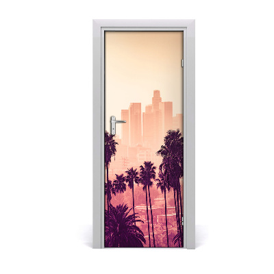 Fototapeta samolepiace dvere Los Angeles mesto