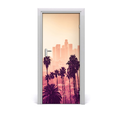 Fototapeta samolepiace dvere Los Angeles mesto