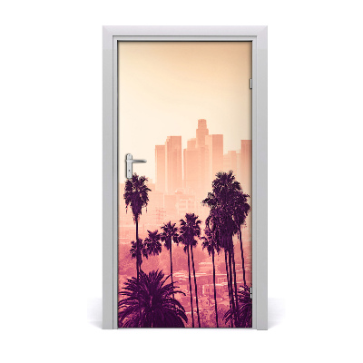 Fototapeta samolepiace dvere Los Angeles mesto