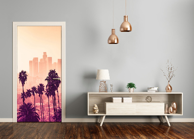 Fototapeta samolepiace dvere Los Angeles mesto