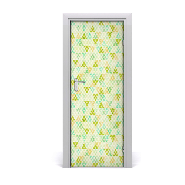 Fototapeta na dvere geometrické pozadie