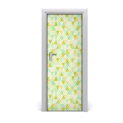 Fototapeta na dvere geometrické pozadie