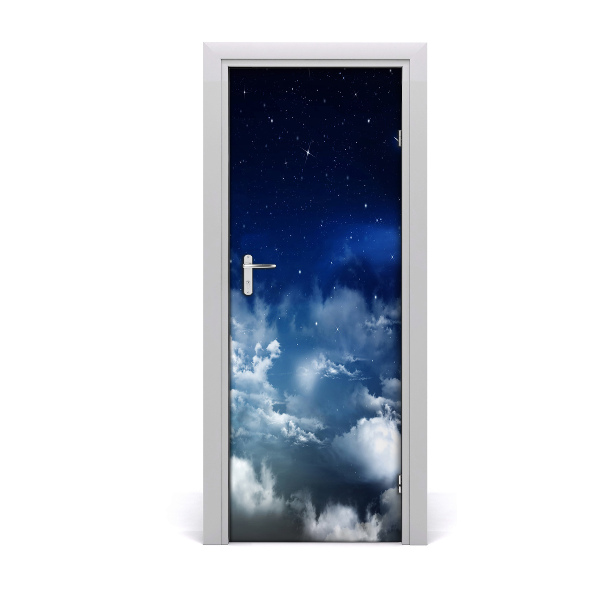 Fototapeta samolepiace dvere hviezdne nebo