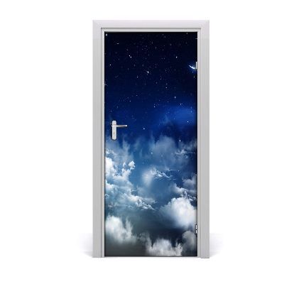 Fototapeta samolepiace dvere hviezdne nebo