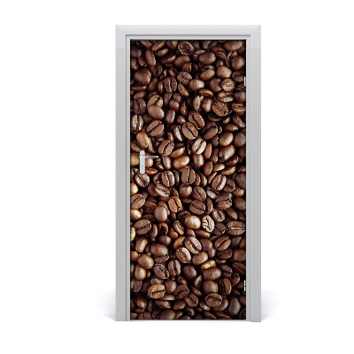 Fototapeta na dvere samolepiace zrnká kávy