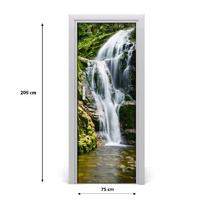 Fototapeta na dvere vodopád