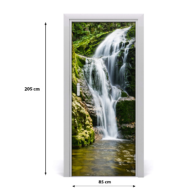 Fototapeta na dvere vodopád
