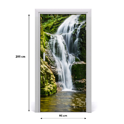 Fototapeta na dvere vodopád