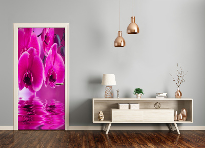 Fototapeta samolepiace ružová orchidea