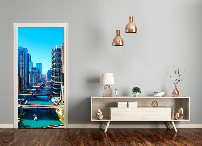 Fototapeta samolepiace na dvere Chicago rieka
