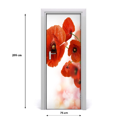 Fototapeta samolepiace poľné mak