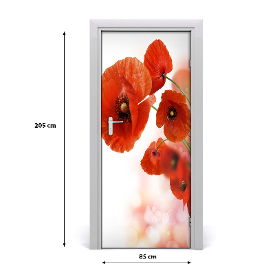 Fototapeta samolepiace poľné mak