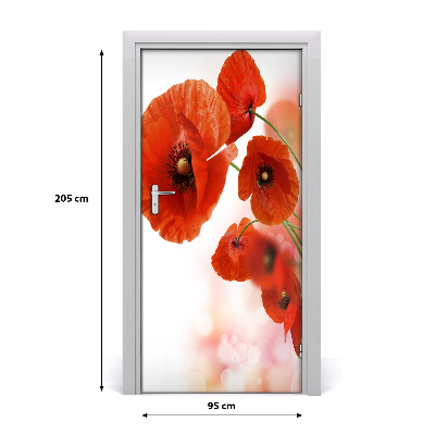 Fototapeta samolepiace poľné mak