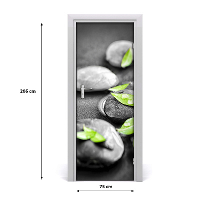 Fototapeta samolepiace Lístie kamenia zen
