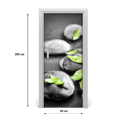 Fototapeta samolepiace Lístie kamenia zen