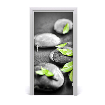 Fototapeta samolepiace Lístie kamenia zen