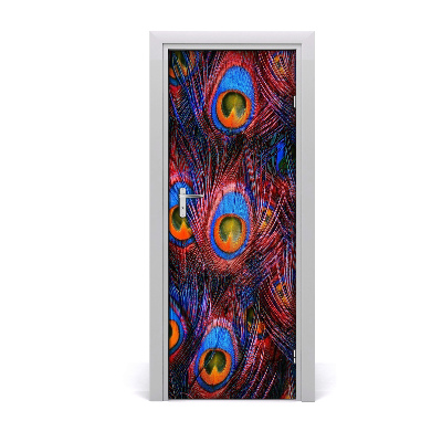 Fototapeta na dvere pávie perá