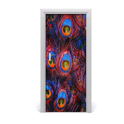 Fototapeta na dvere pávie perá