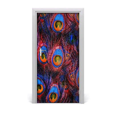 Fototapeta na dvere pávie perá