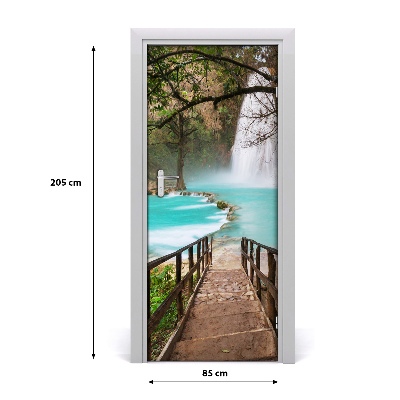 Fototapeta na dvere vodopád Mexiko