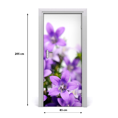 Fototapeta samolepiace fialové zvončeky