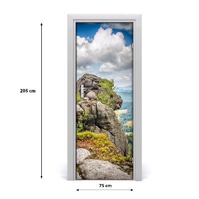 Fototapeta na dvere Szczeliniec Wielki