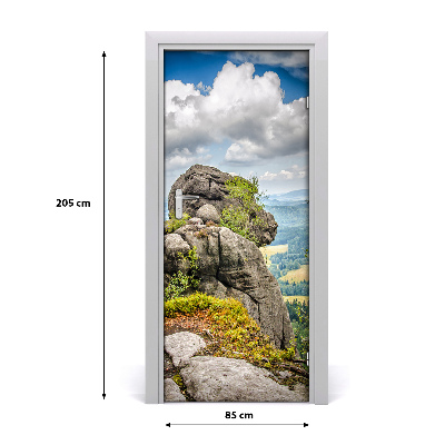 Fototapeta na dvere Szczeliniec Wielki