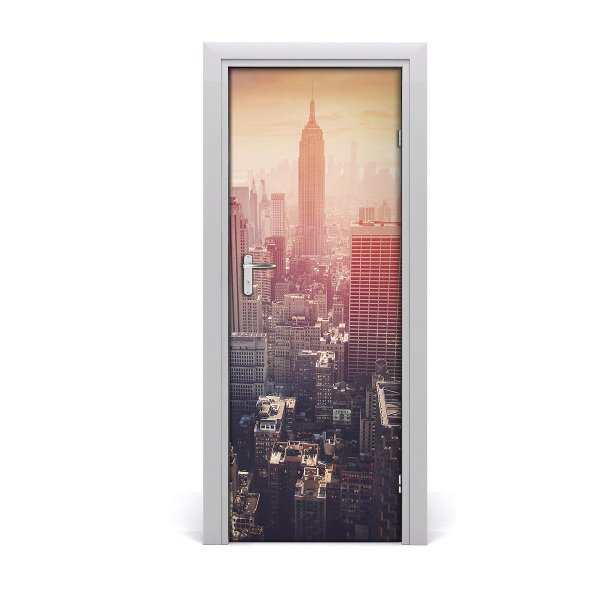Fototapeta samolepiace dvere New York Panorama