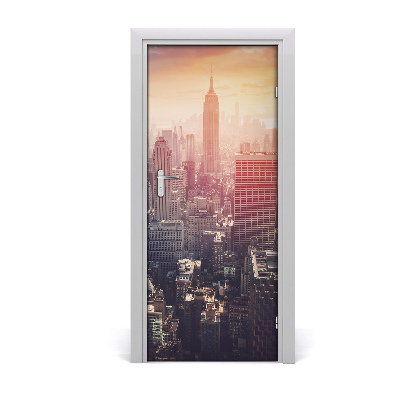 Fototapeta samolepiace dvere New York Panorama