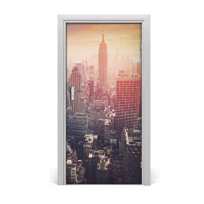 Fototapeta samolepiace dvere New York Panorama