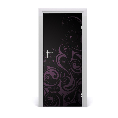 Samolepiace fototapety na dvere ornamenty