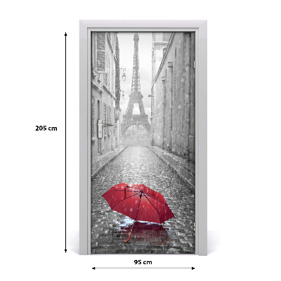 Fototapeta samolepiace na dvere dáždnik Francúzsko