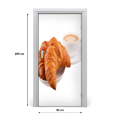 Fototapeta na dvere samolepiace raňajky
