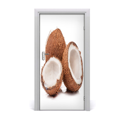 Fototapeta na dvere do domu samolepiace kokos