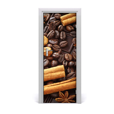 Fototapeta na dvere samolepiace horká čokoláda