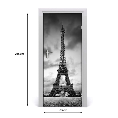 Fototapeta samolepiace na dvere Eiffelova veža