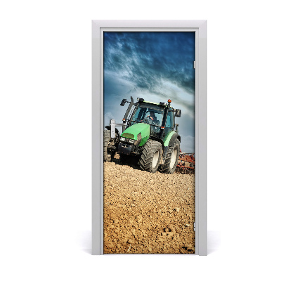 Fototapeta samolepiace na dvere vozidlá traktor