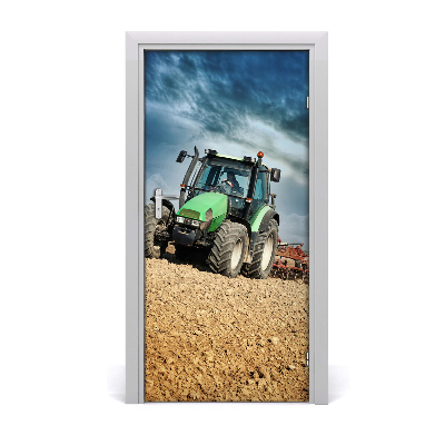 Fototapeta samolepiace na dvere vozidlá traktor