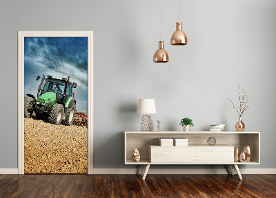 Fototapeta samolepiace na dvere vozidlá traktor