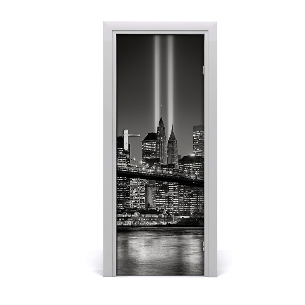 Fototapeta samolepiace dvere Manhattan New York