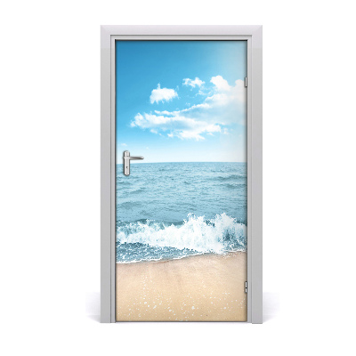 Fototapeta na dvere pláž a more