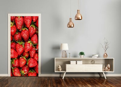 Fototapeta na dvere samolepiace jahoda