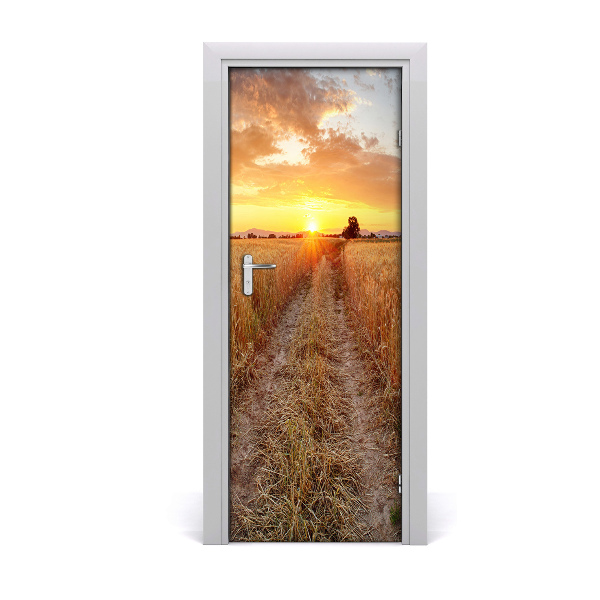 Fototapeta na dvere obilia pole