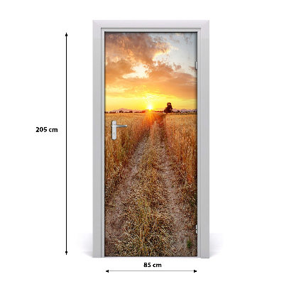 Fototapeta na dvere obilia pole