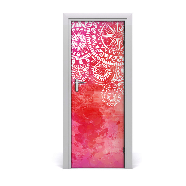 Samolepiace fototapety na dvere ornamenty