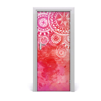 Samolepiace fototapety na dvere ornamenty